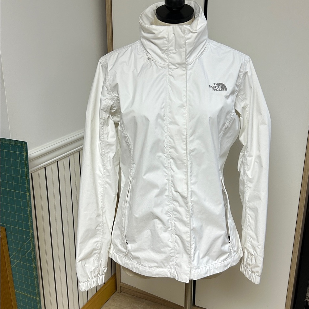 The North Face Snowy White Windbreaker